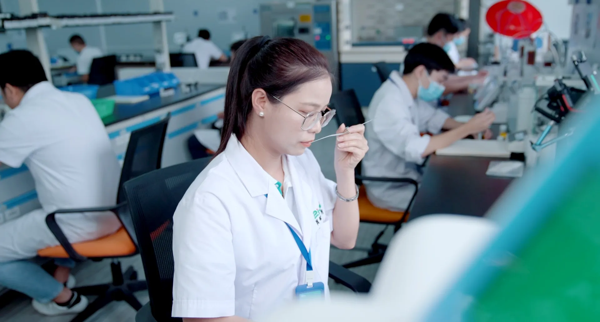 真味生物 烟油品控工作区