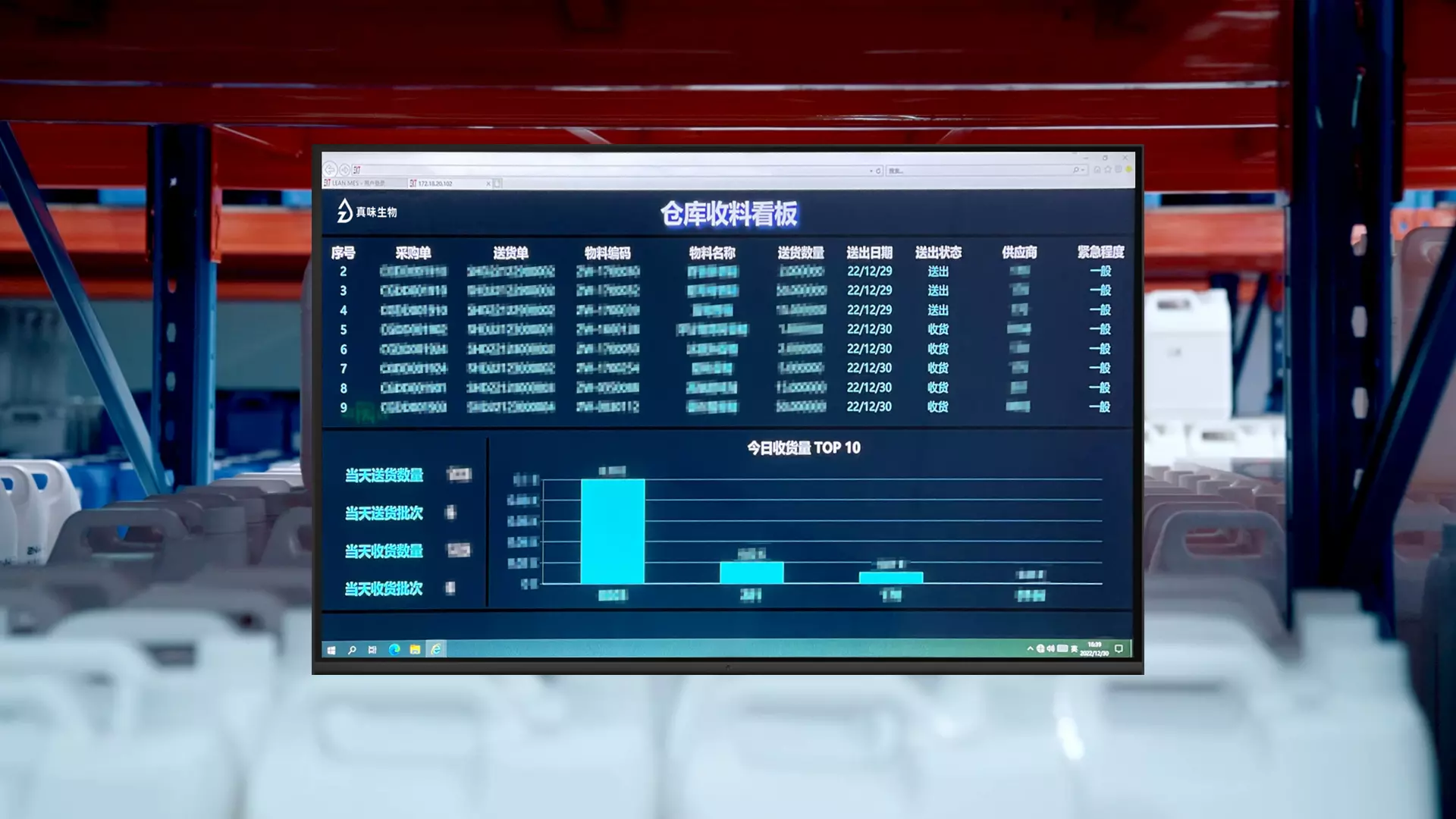 真味生物与科技同行——智能仓储系统