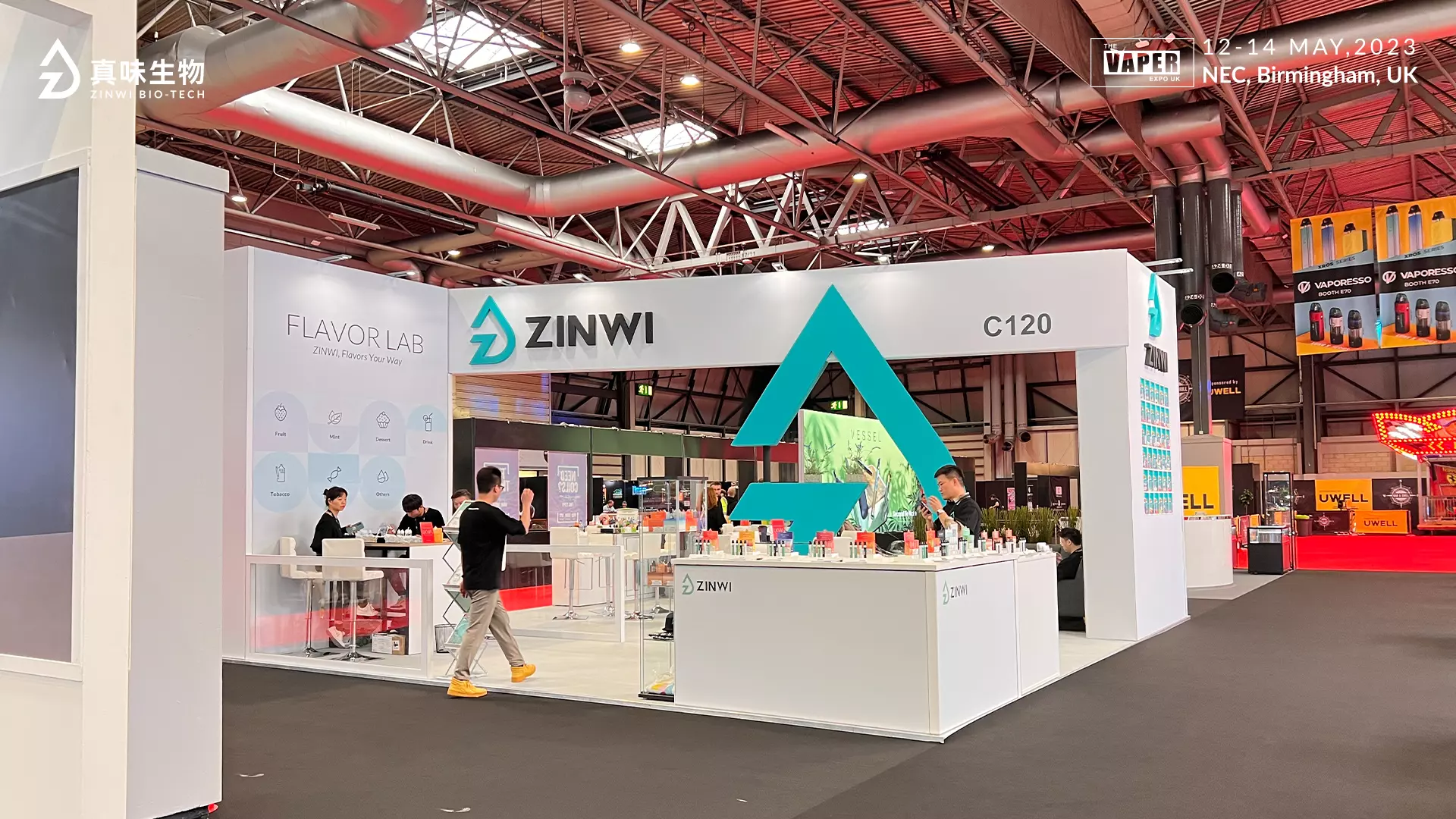 你好，Vaper Expo UK——真味生物开启全球之旅第三站伯明翰