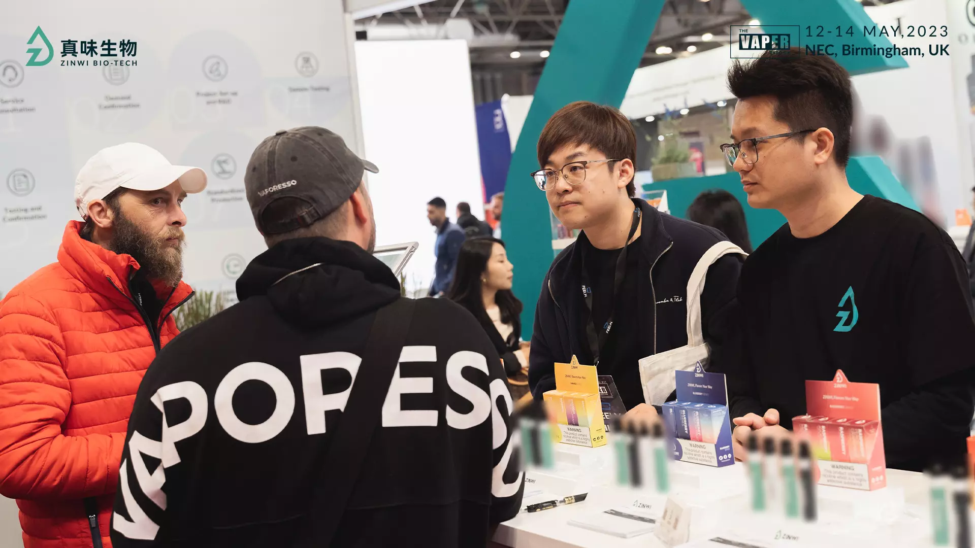 你好，Vaper Expo UK——真味生物开启全球之旅第三站伯明翰