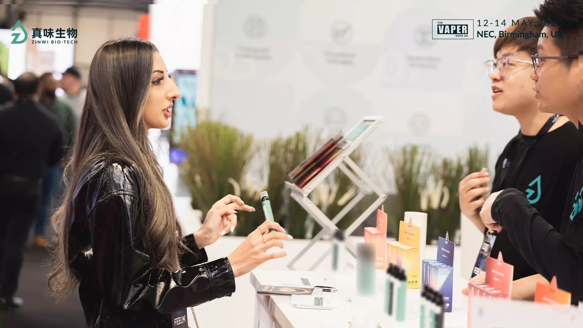 真味生物点燃Vaper Expo UK，充分展现定制化调香实力