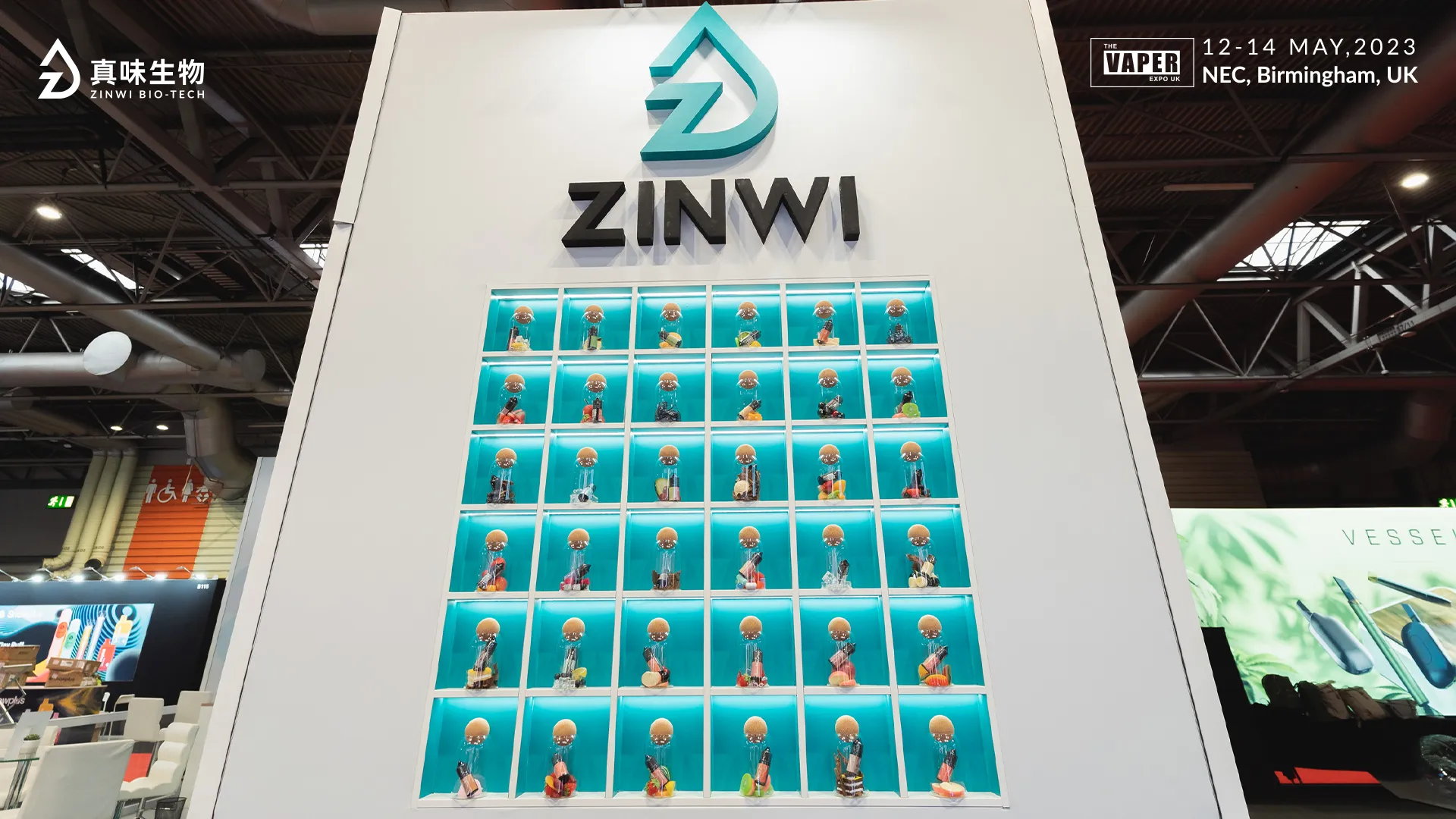 真味生物点燃Vaper Expo UK，充分展现定制化调香实力